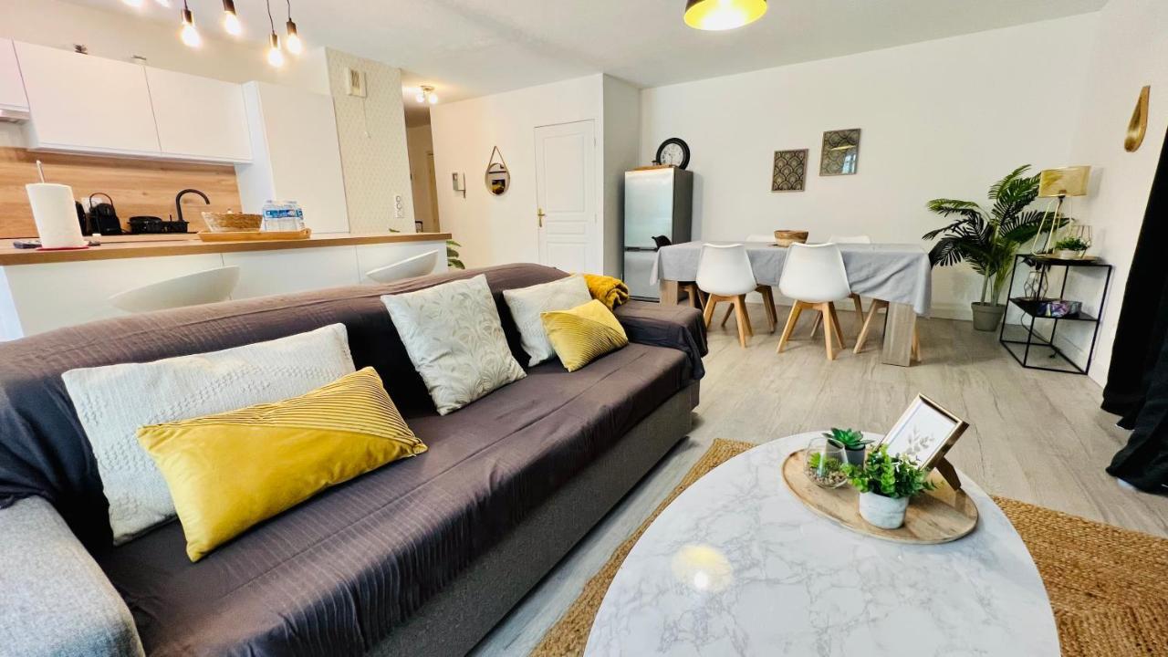 La Villa Ondine - Spacieux Appartement Sur Les Collines Nicoises - Piscine - 2 Parkings - Clim - Wifi Ніцца Екстер'єр фото